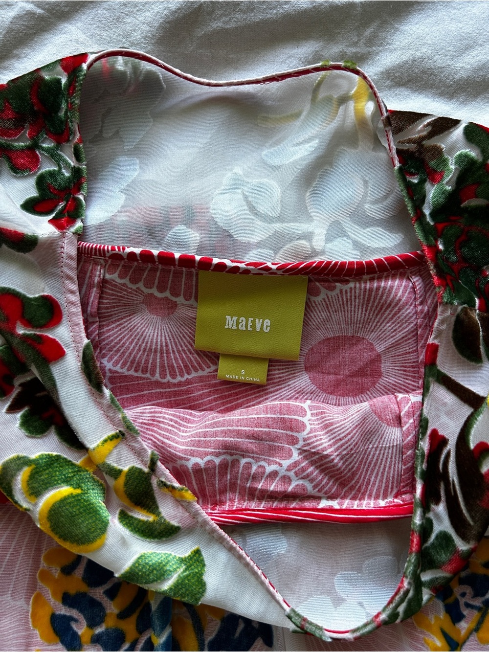 Anthropology Maeve Mini Dress Small - Picture 2 of 5
